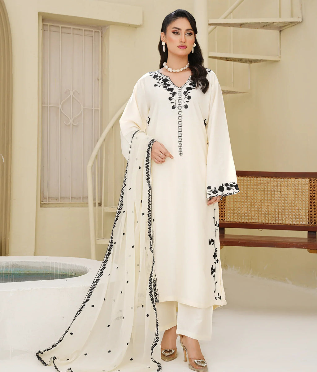 Sujala– Embroidered 3-Piece