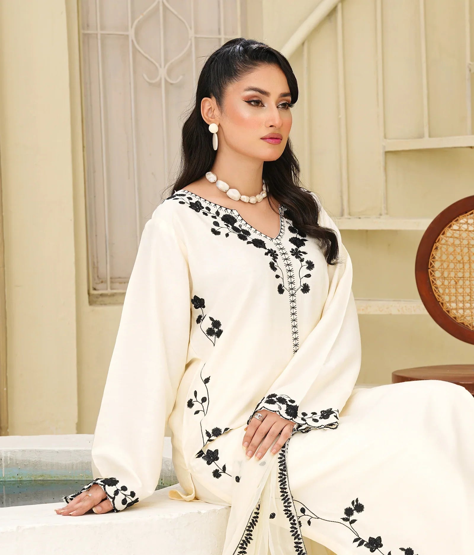 Sujala– Embroidered 3-Piece