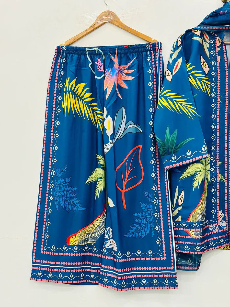 Rukhsaar Blue - Three Peace