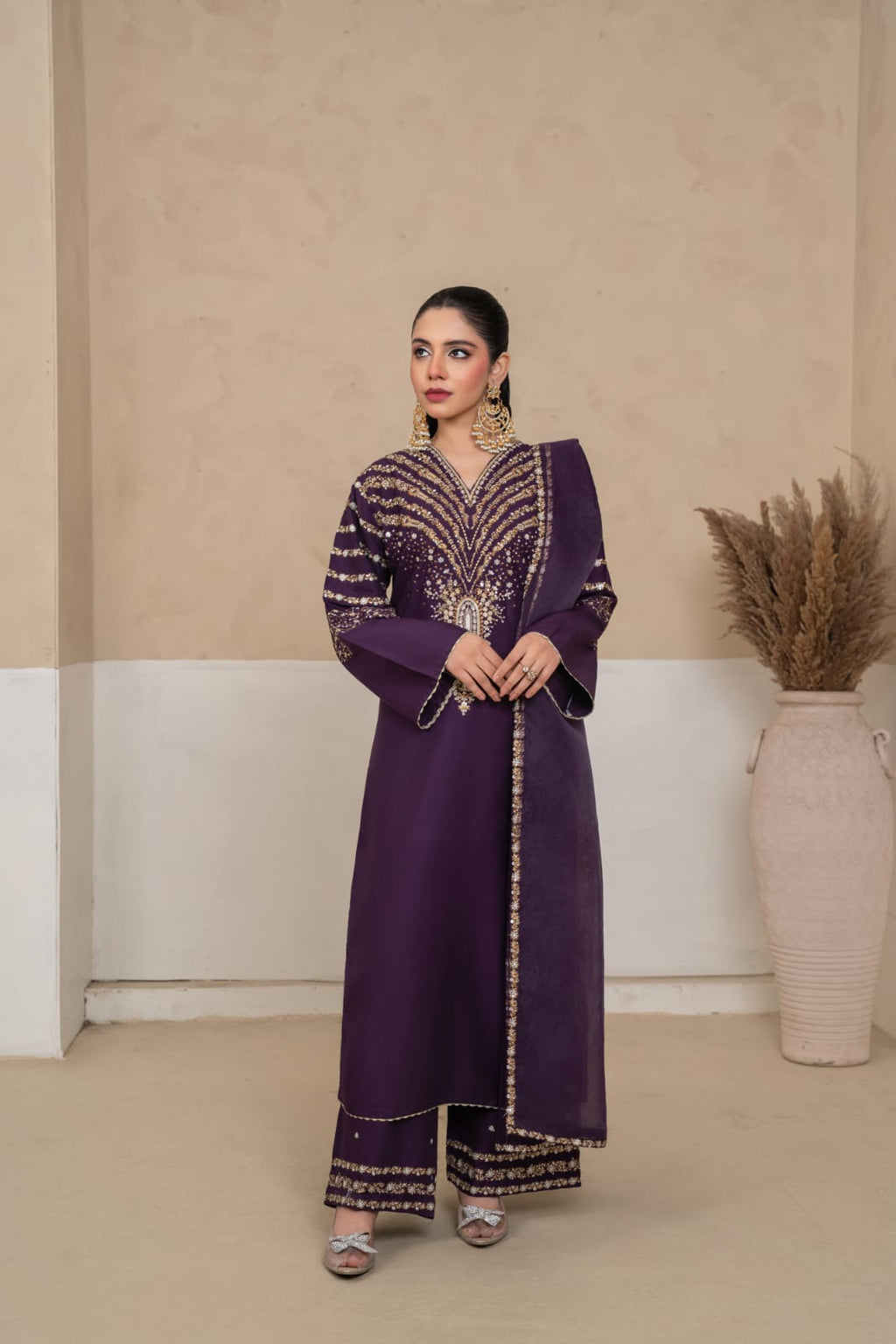 Jazmine Embroidered 3pc