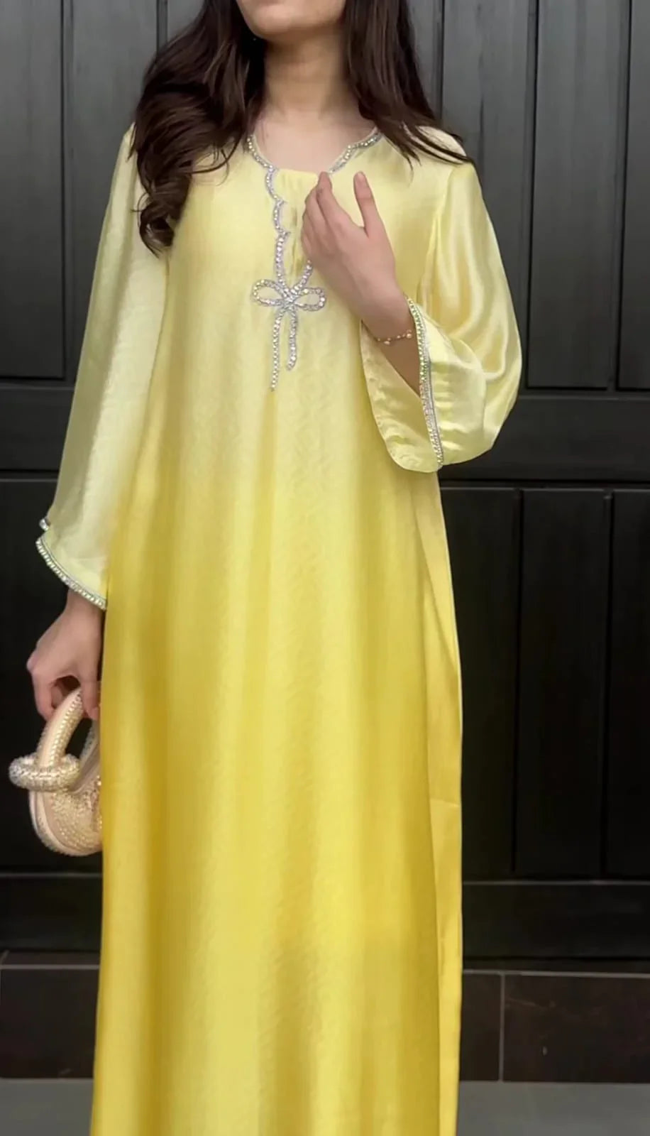 Coco silk embroidered 2pc