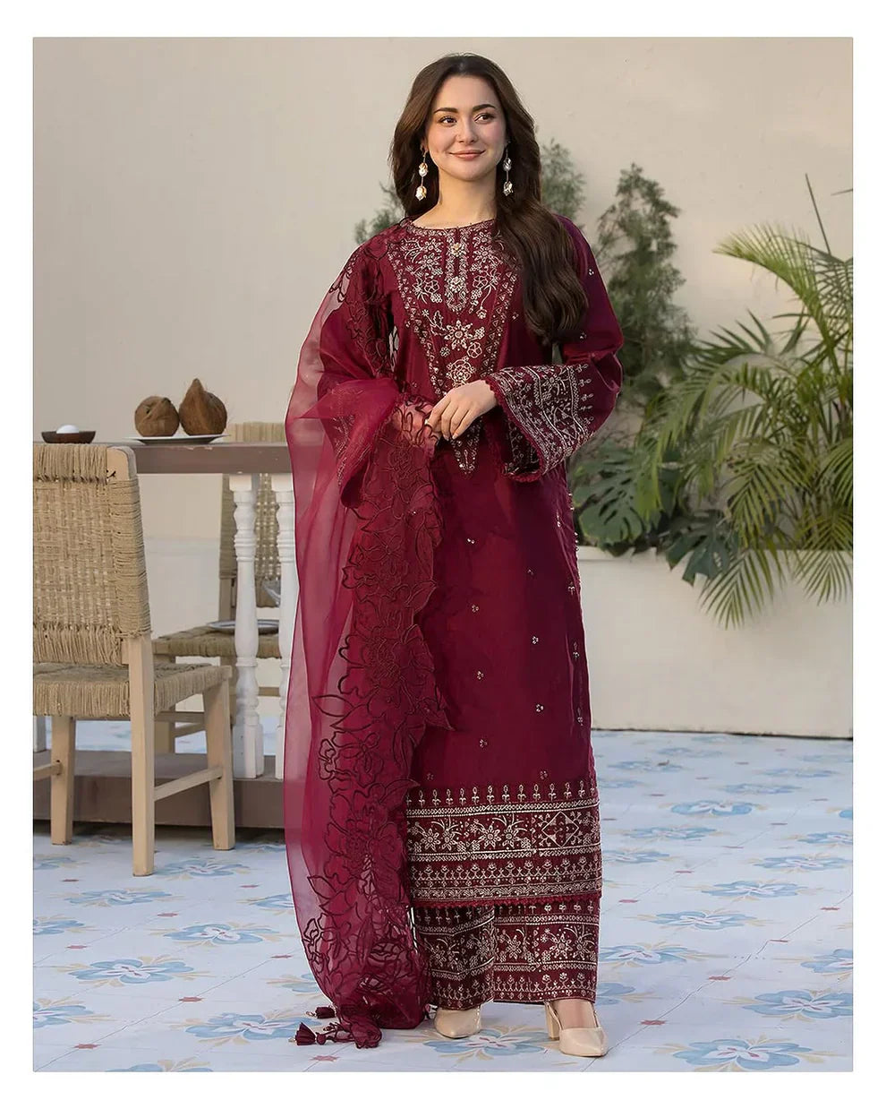 ALLEY EMBROIDERED 3PCS