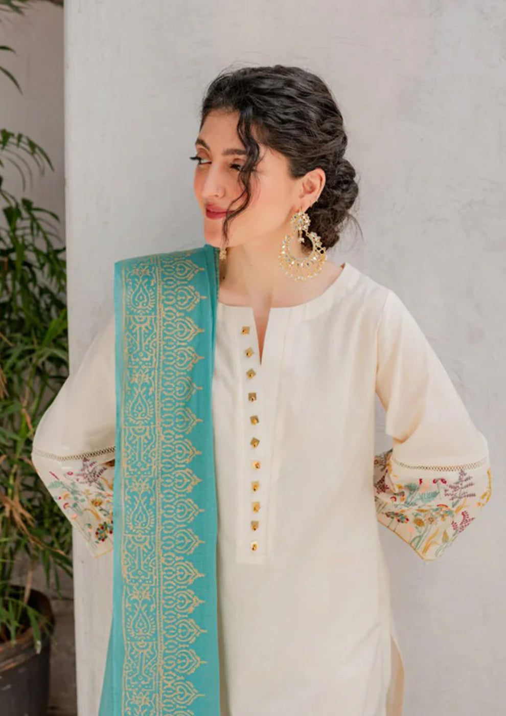 KASTOOR EMBROIDERED 3-PCS